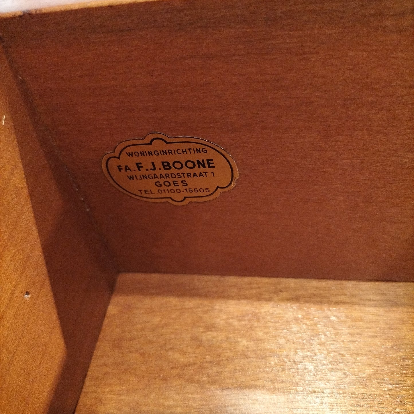 Fa. F. J. Boone kast