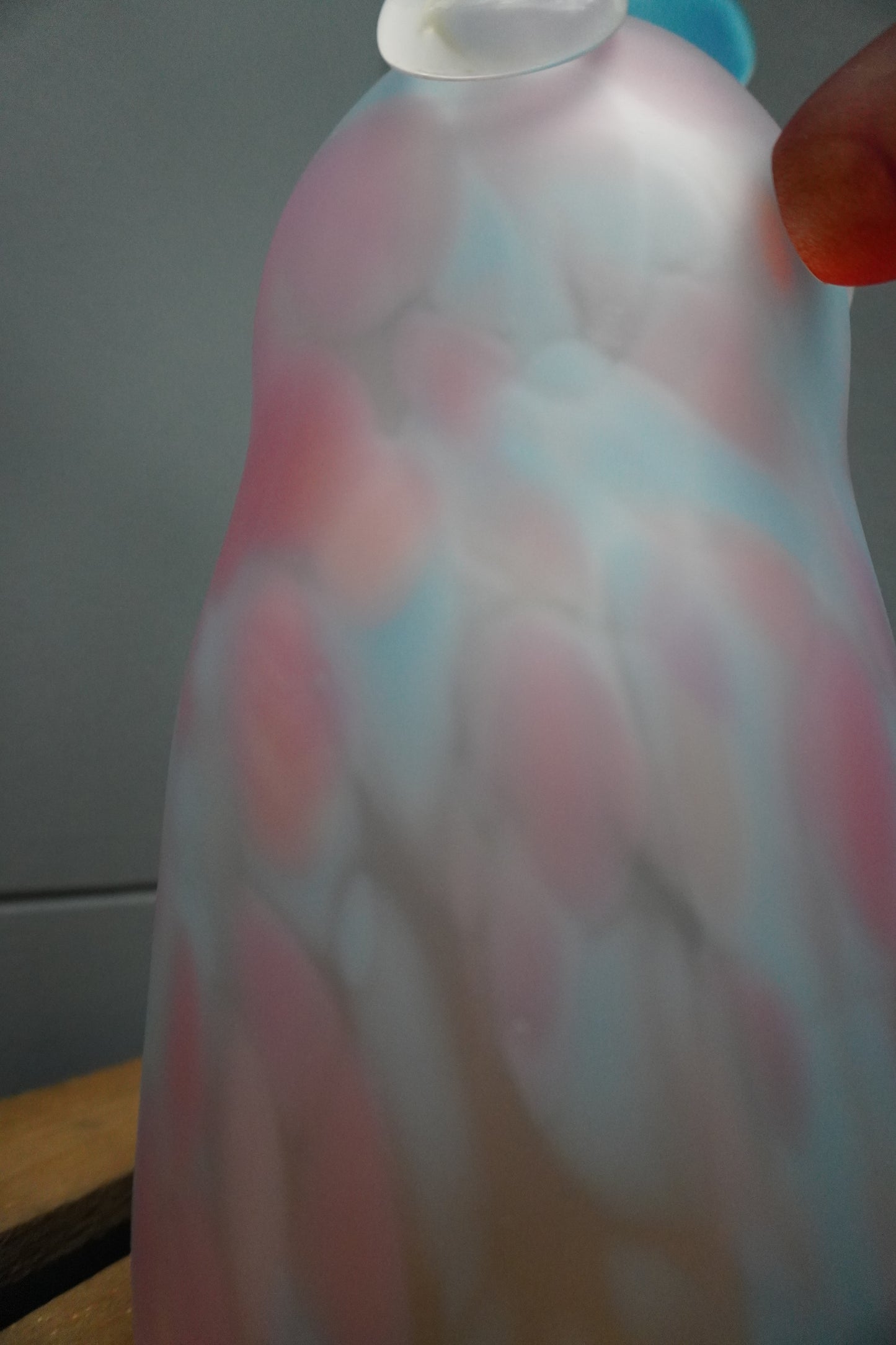 Papegaai - 32cm, turquoise & roze