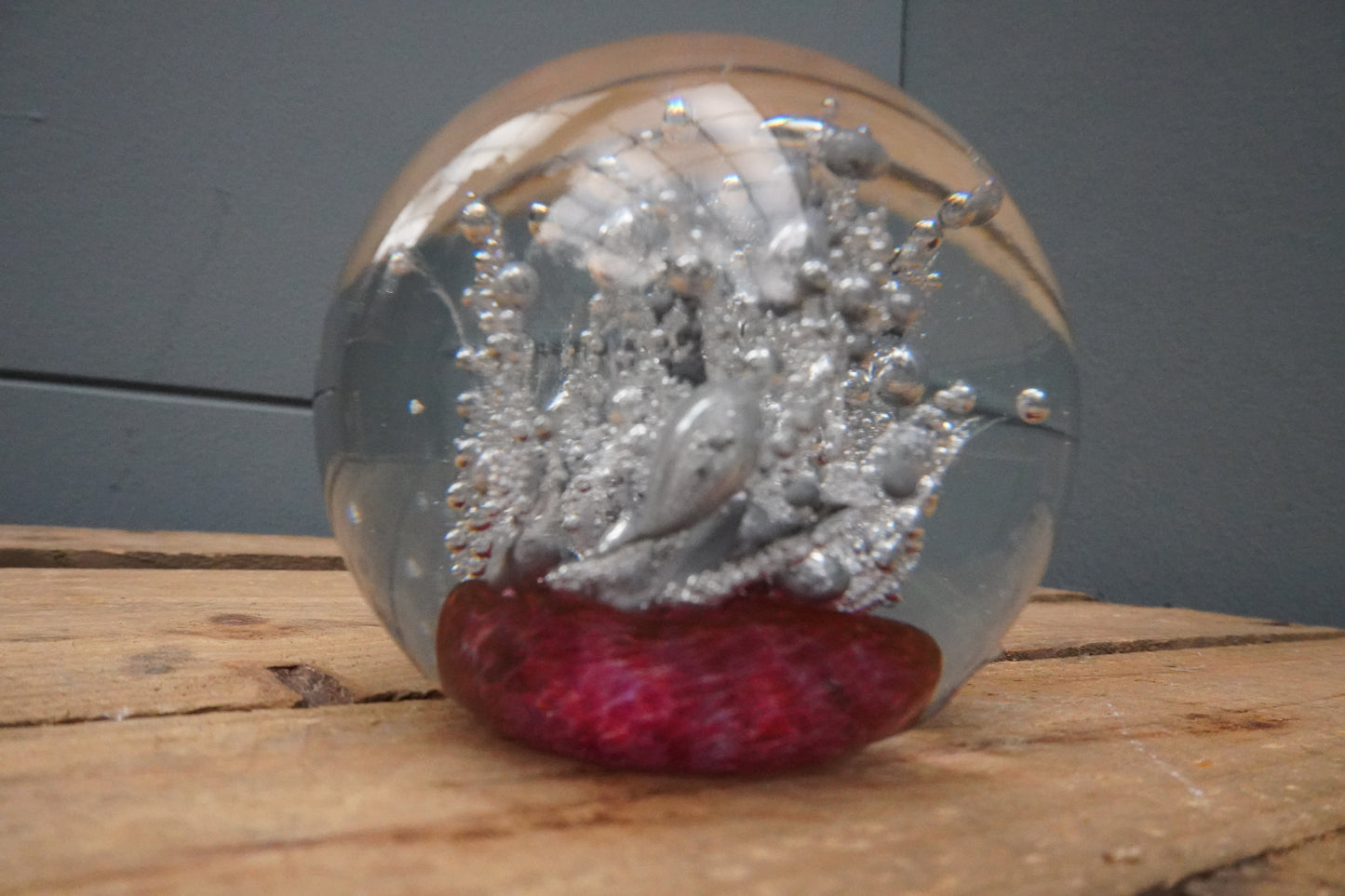 Bol - Vulcano, 8cm, rood