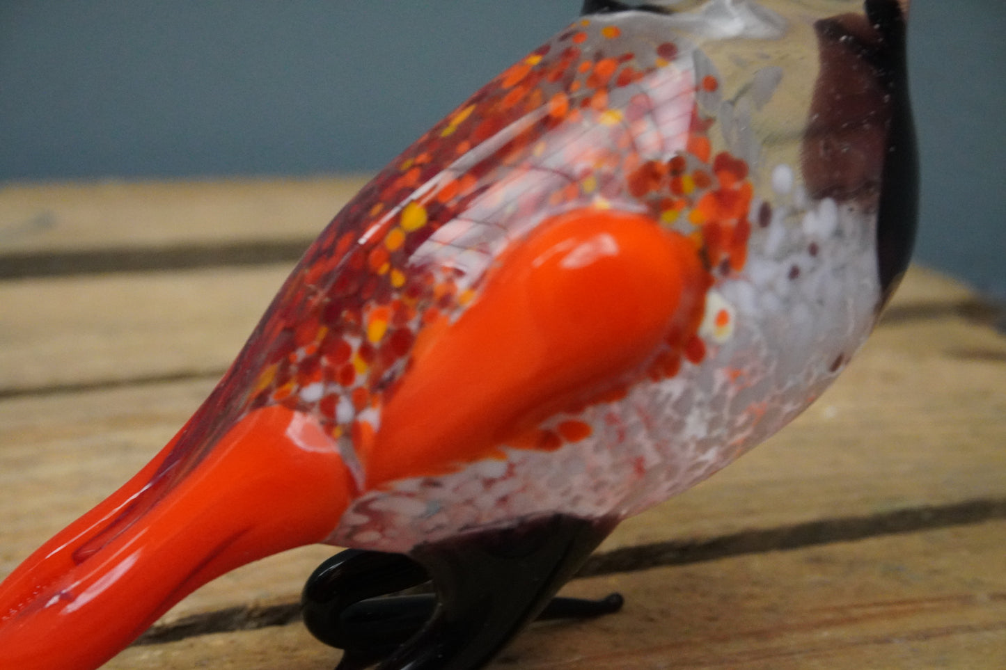 Vogel - rood/zwart