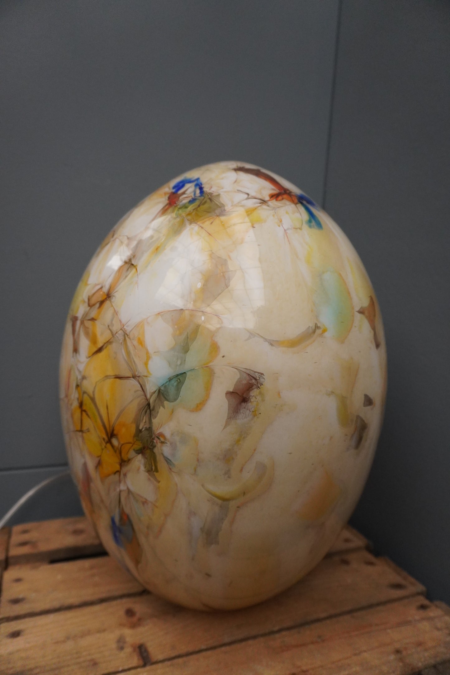 Lamp -40cm, Linea Multicolor, ovaal