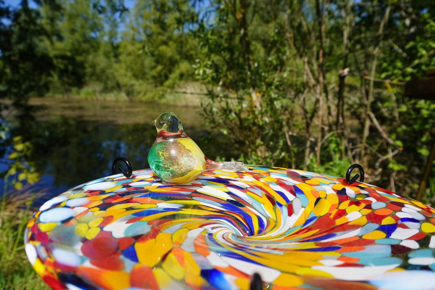 Tuinprikker vogelbadje