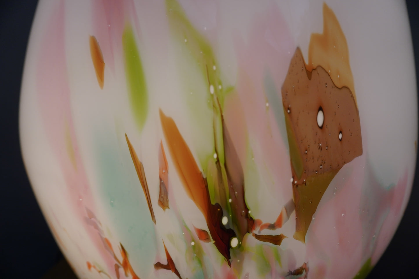 Glazen lamp - Candy, 40cm