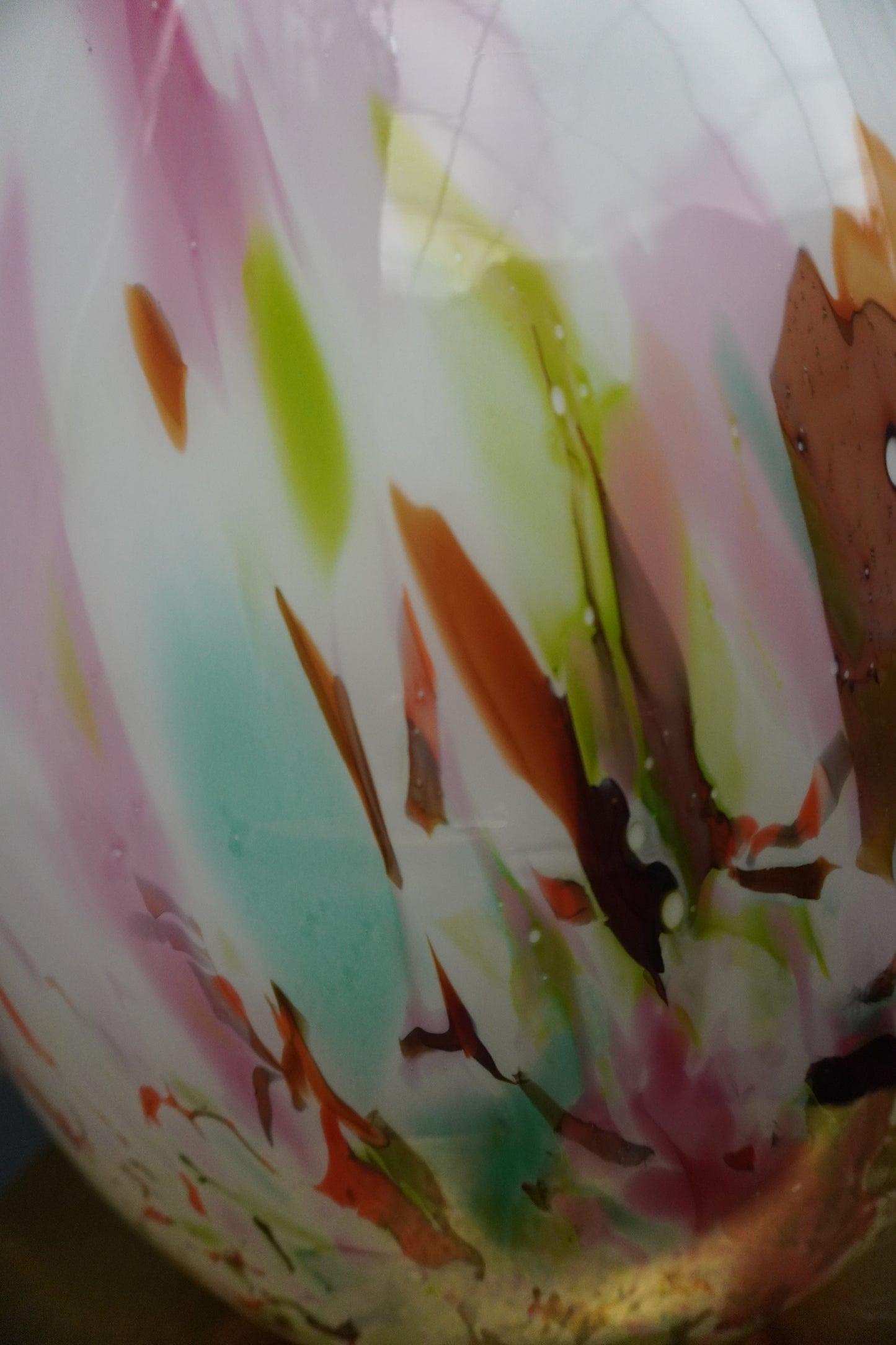 Glazen lamp - Candy, 40cm