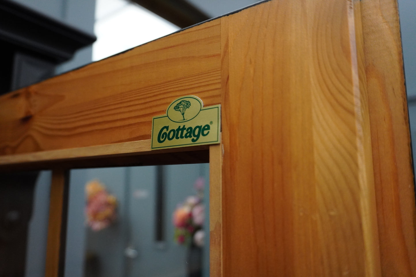 Cottage vitrine kast