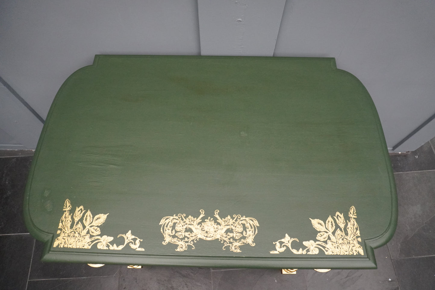 blad goud tafel