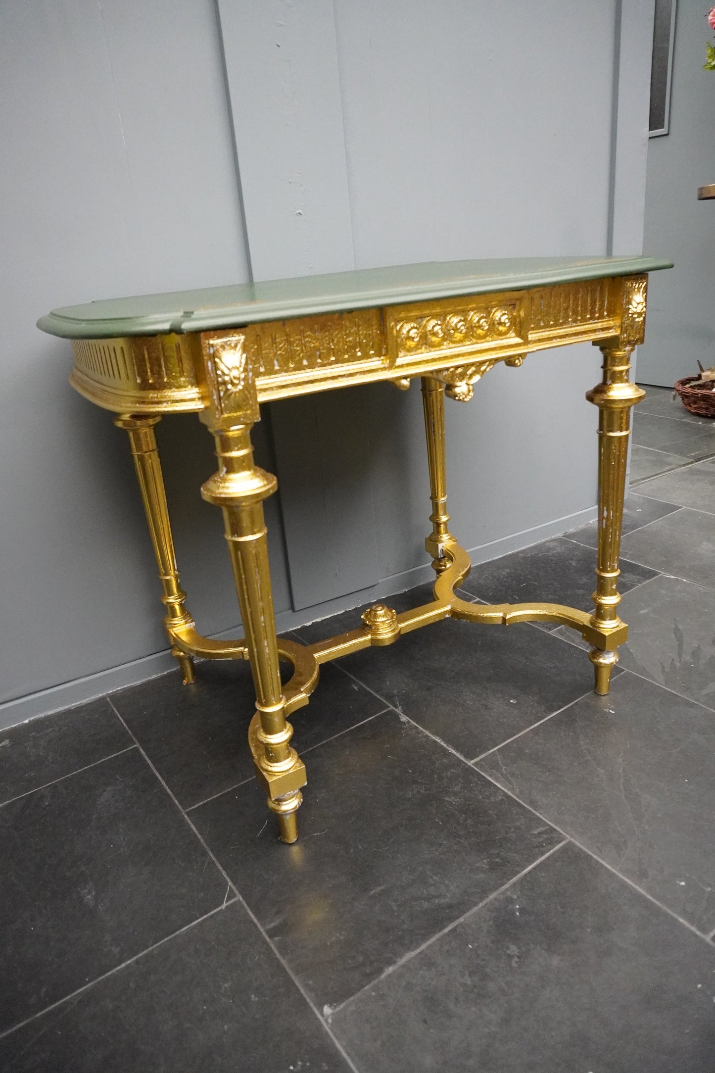 blad goud tafel