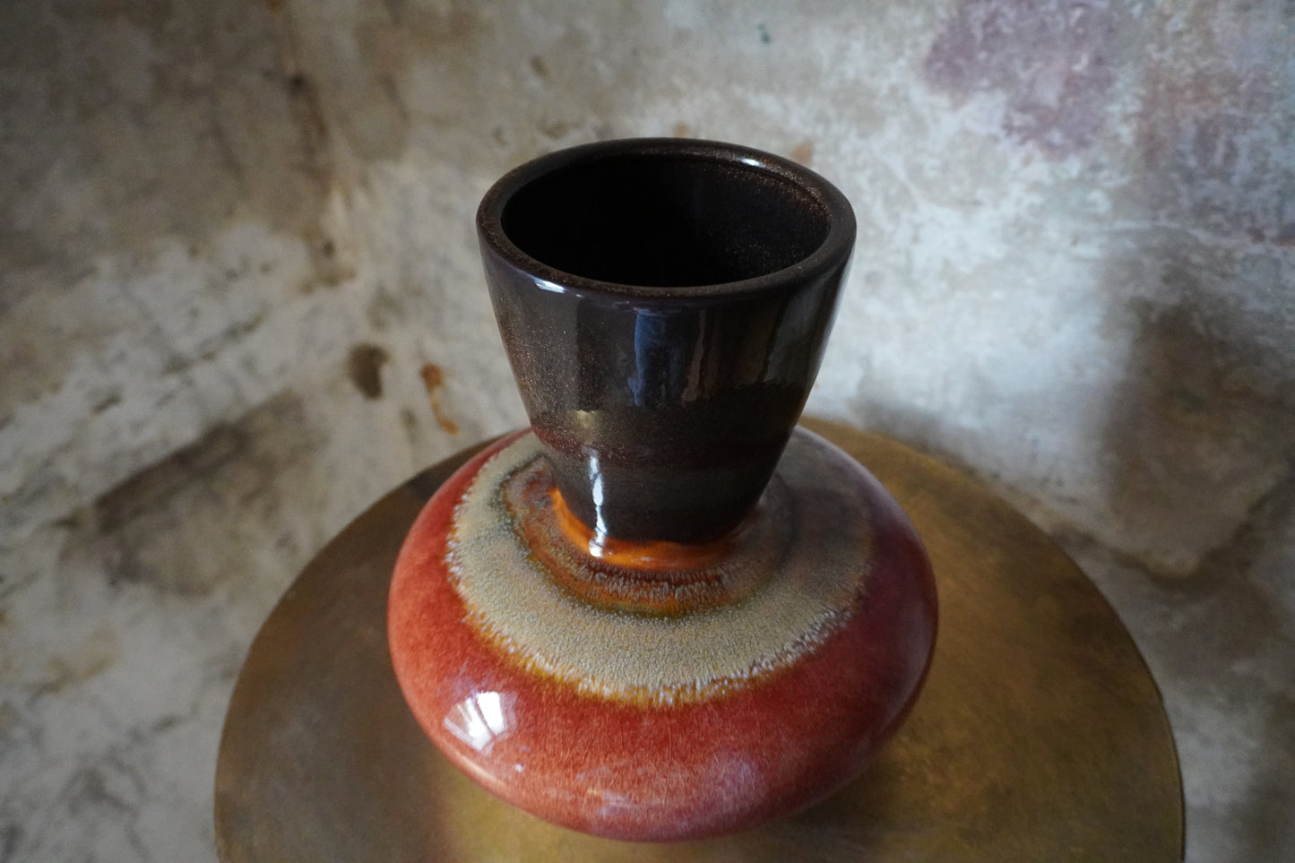 Aardewerk vaas - Terracotta/Bruin, 22cm x 22cm x 23cm