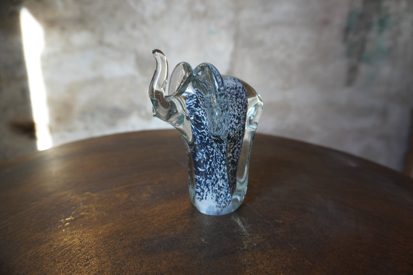 Olifant - 14cm , rood & Grijs