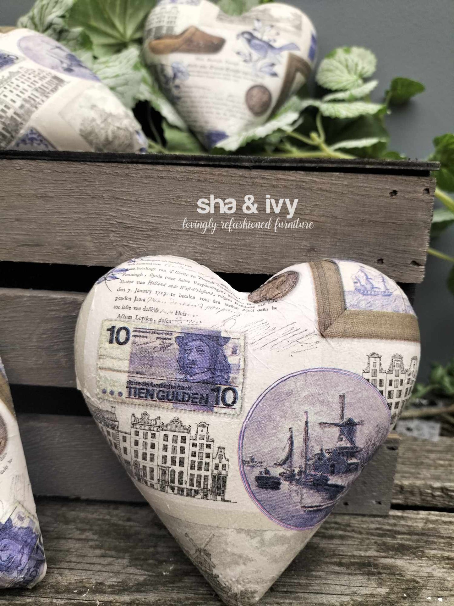 Decoupage hart - Nederland