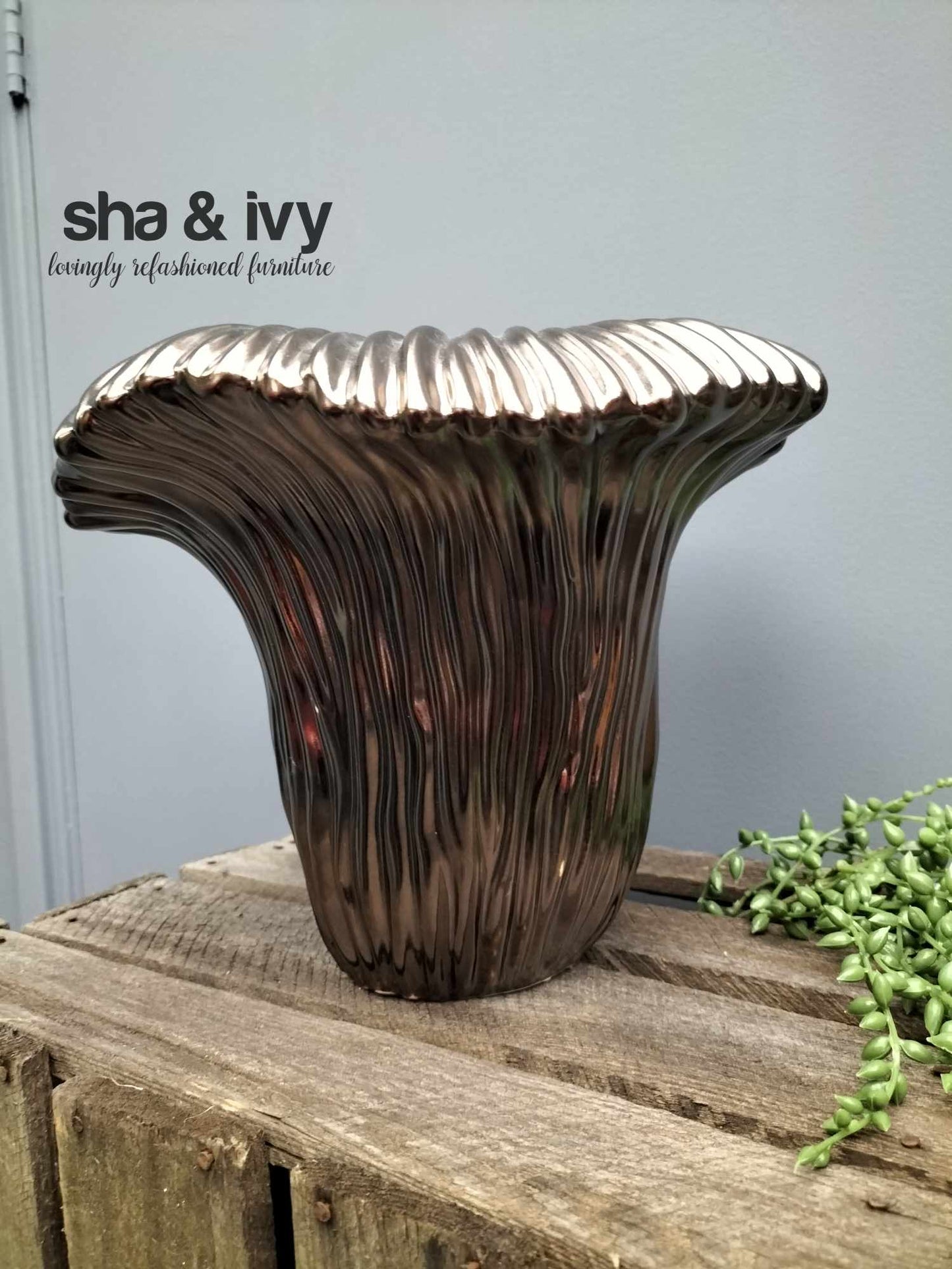 Vaas brons Kim keramiek