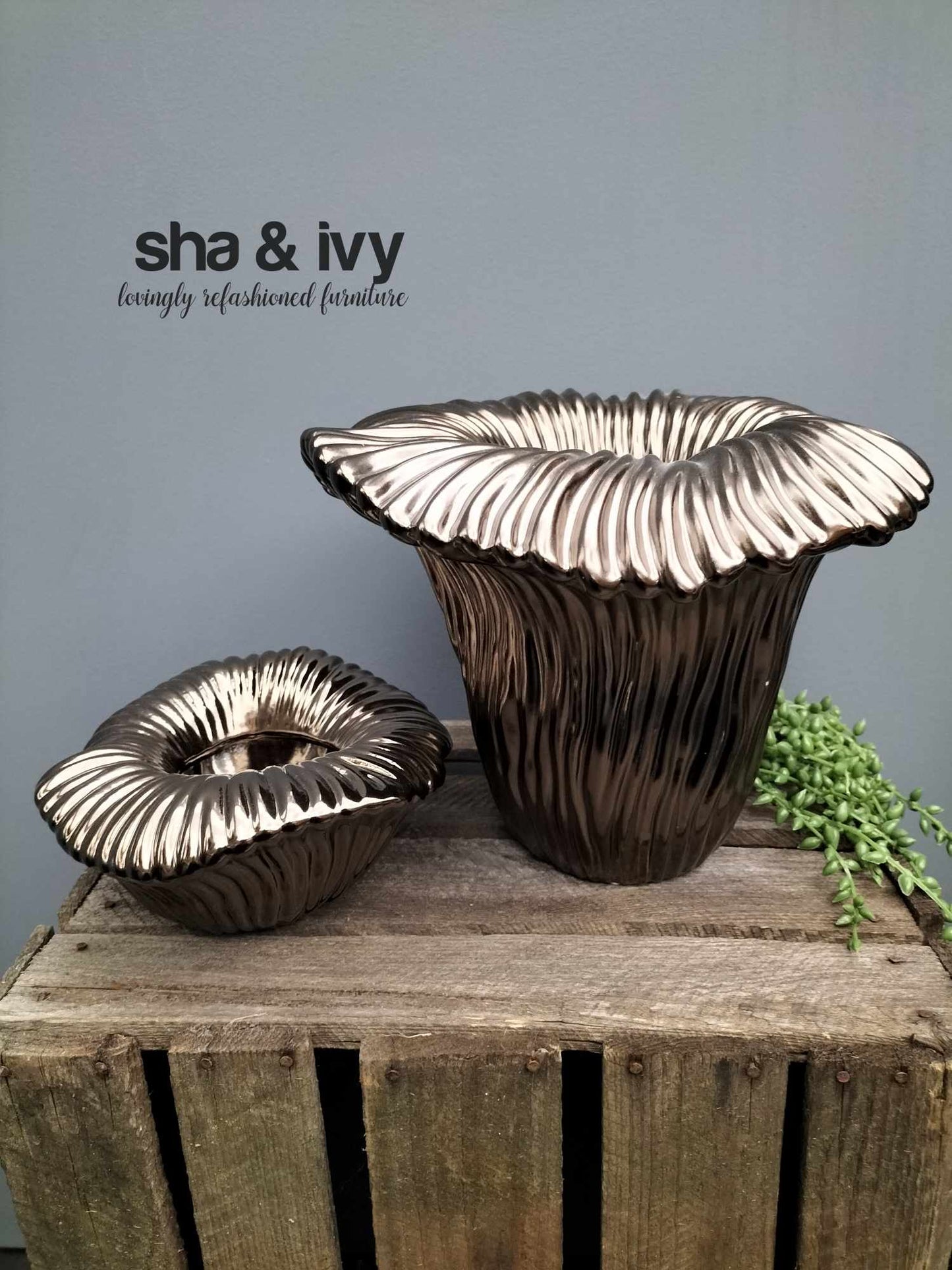 Schaal Kim brons keramiek