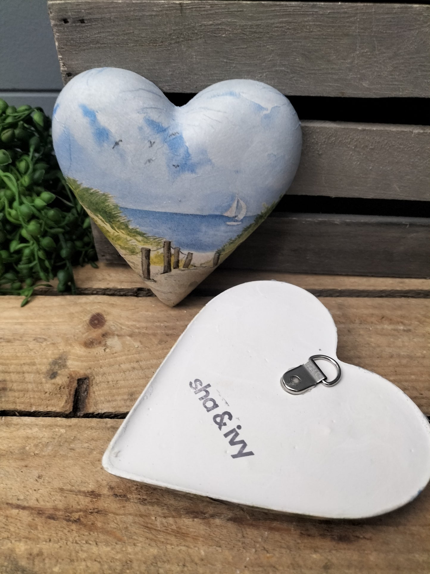 Decoupage hart - zee