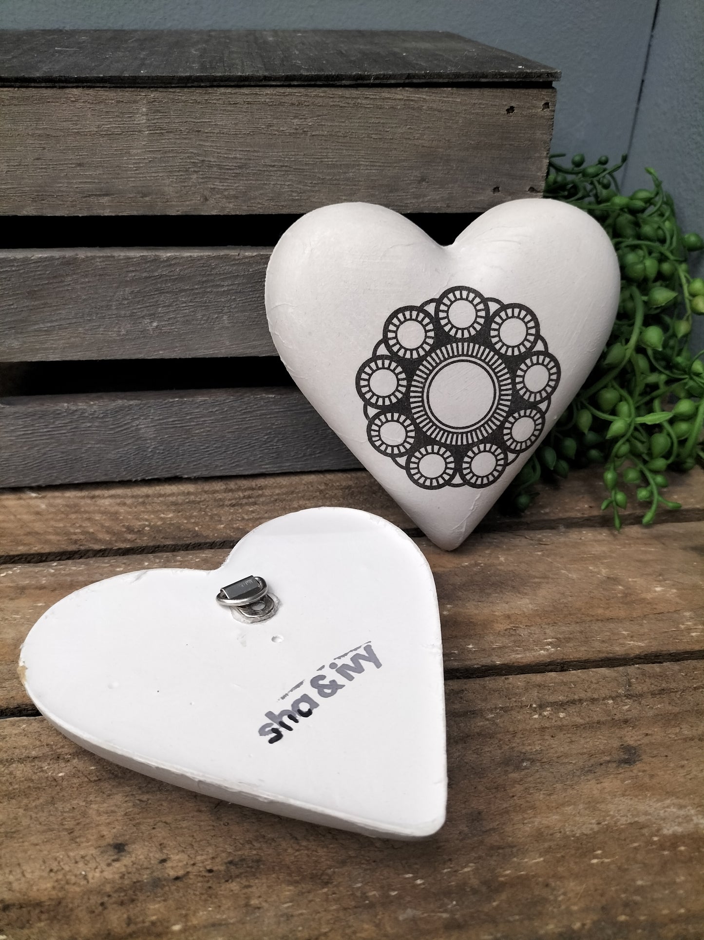 Decoupage hart - Zeeuwse knoop