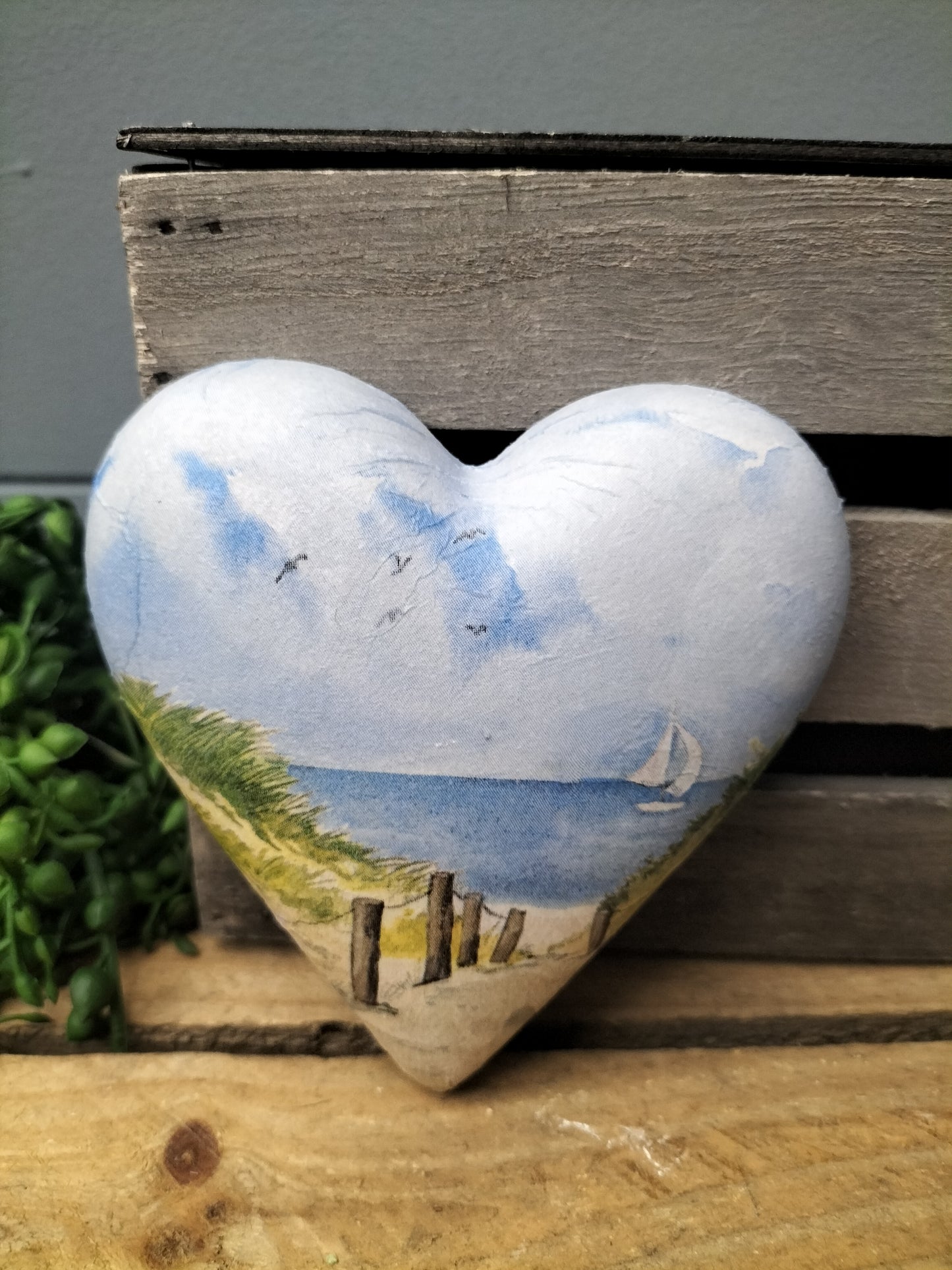 Decoupage hart - zee