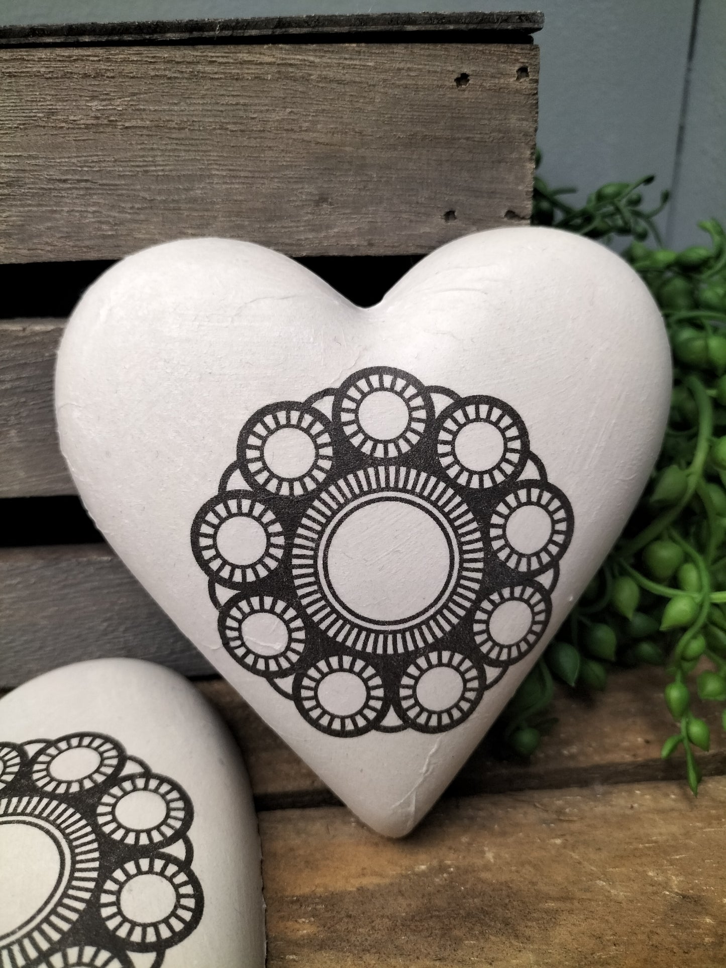 Decoupage hart - Zeeuwse knoop