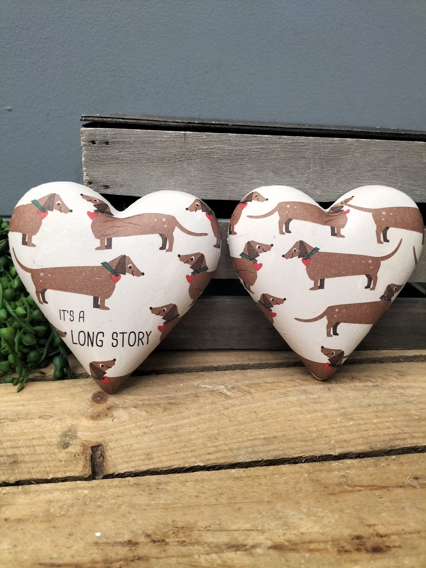 Decoupage hart - it's a long story