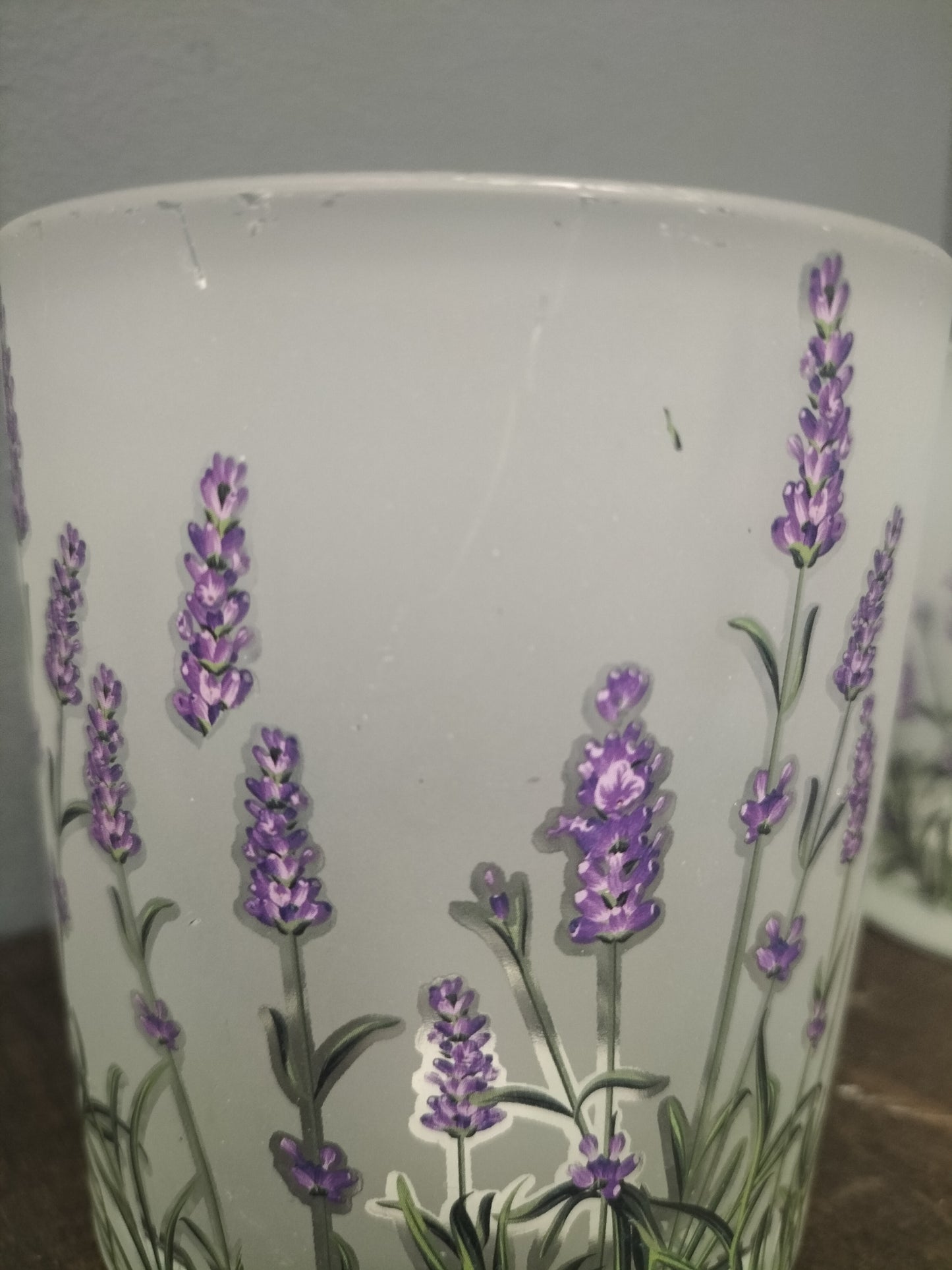 Waxinelicht houder - lavendel, 10cm
