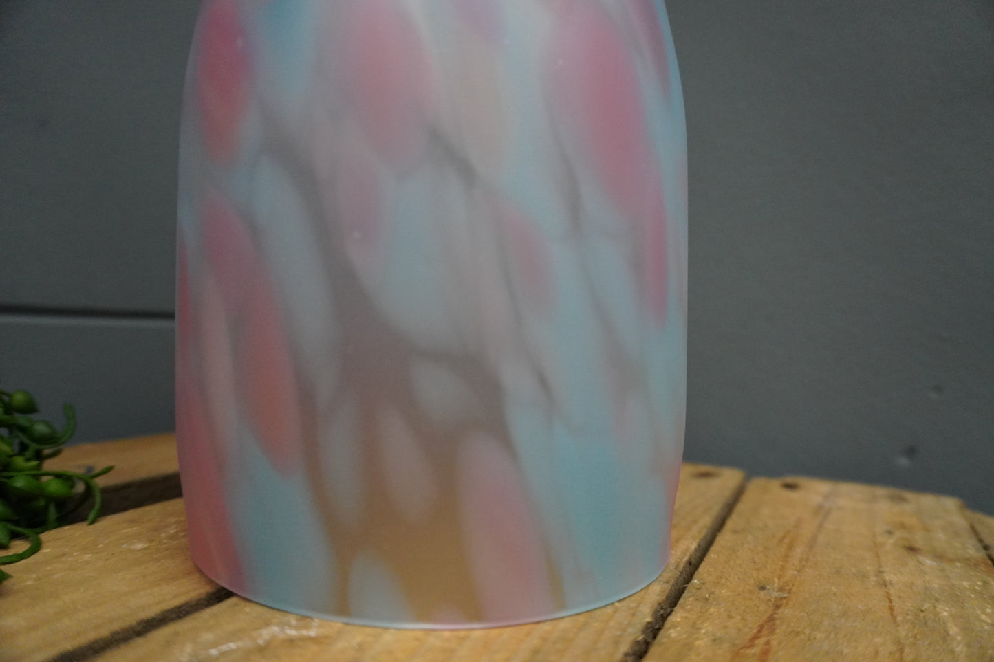 Papegaai - 32cm, turquoise & roze