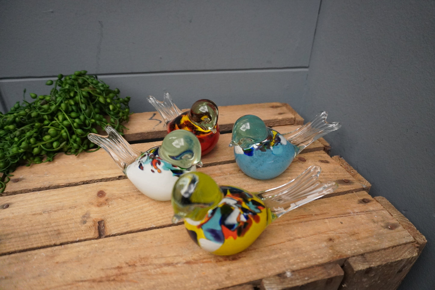 Vogel - 12cm, kleur mix
