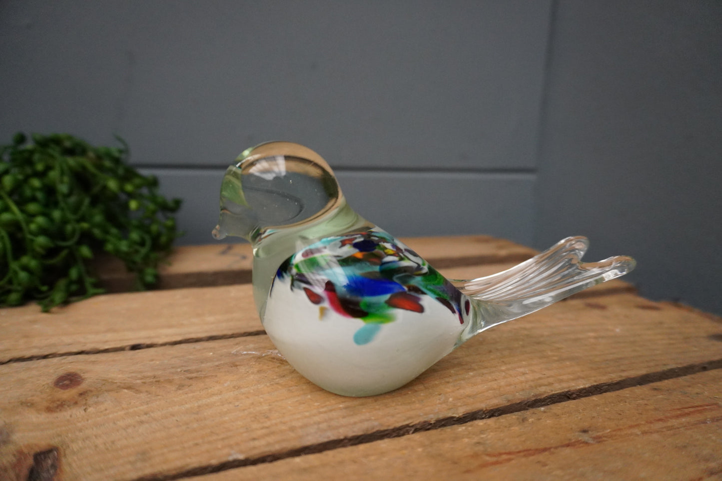 Vogel - 12cm, kleur mix