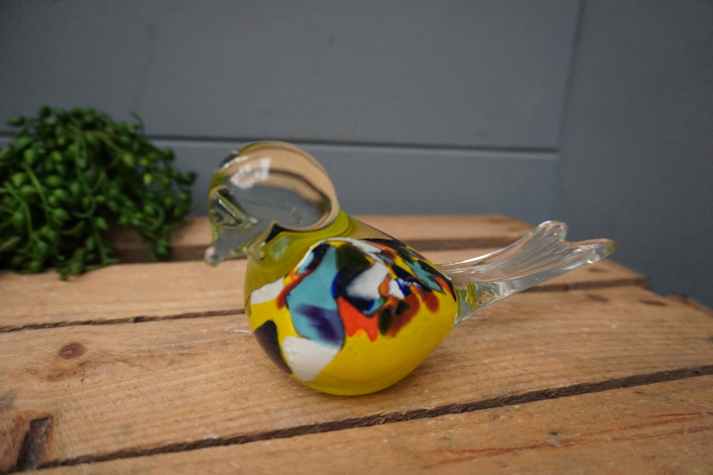 Vogel - 12cm, kleur mix