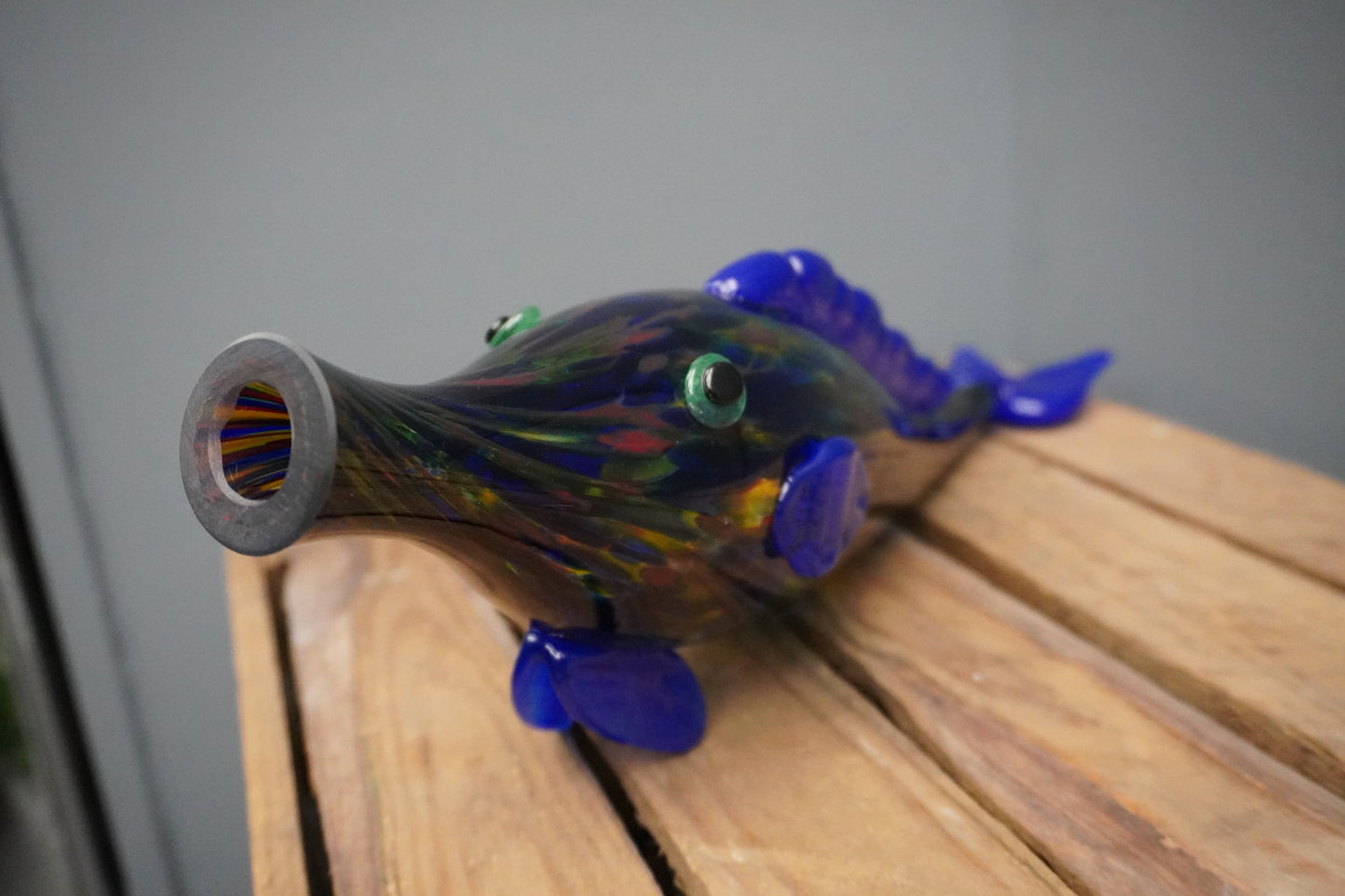 Vis - 45cm, groen, blauw