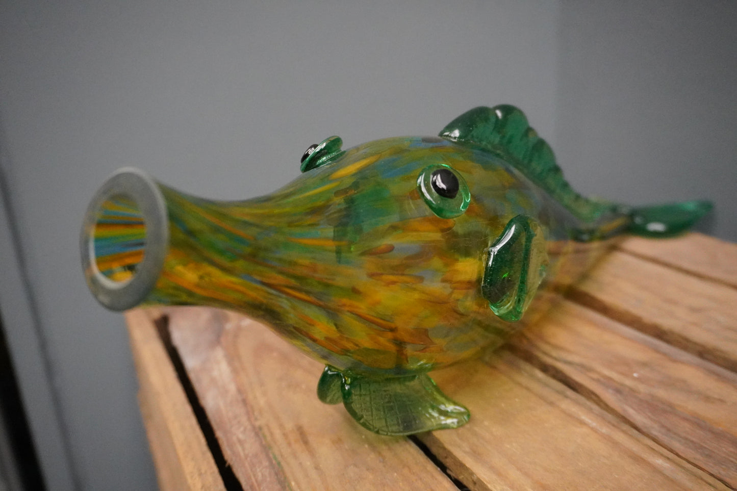 Vis - 45cm, groen, blauw