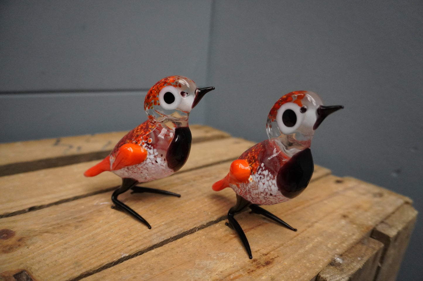Vogel - rood/zwart