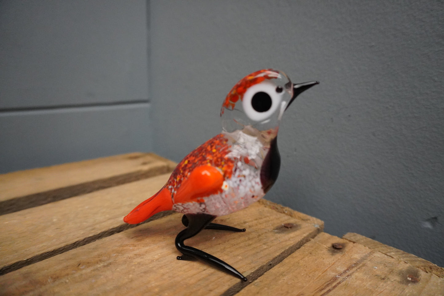 Vogel - rood/zwart