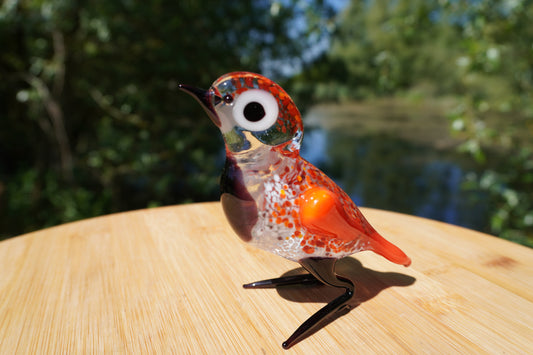 Vogel - rood/zwart