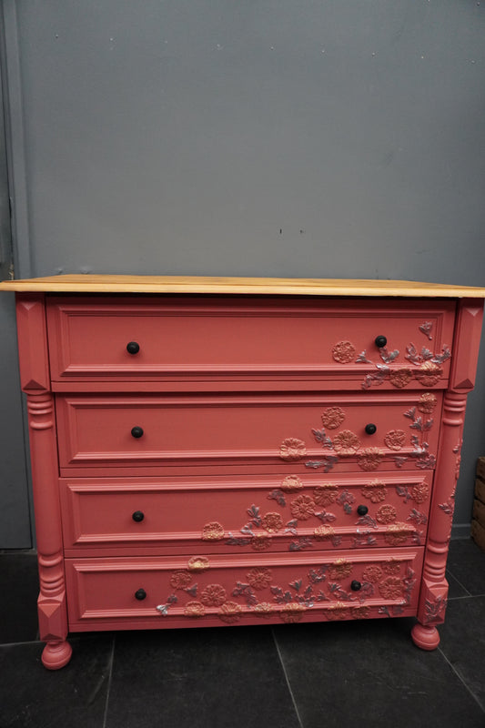 Ladekast antique pink