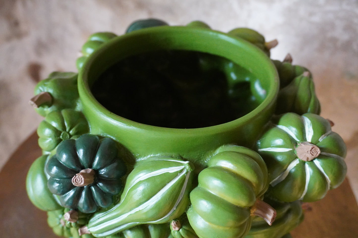 Vaas Pompoen - groen