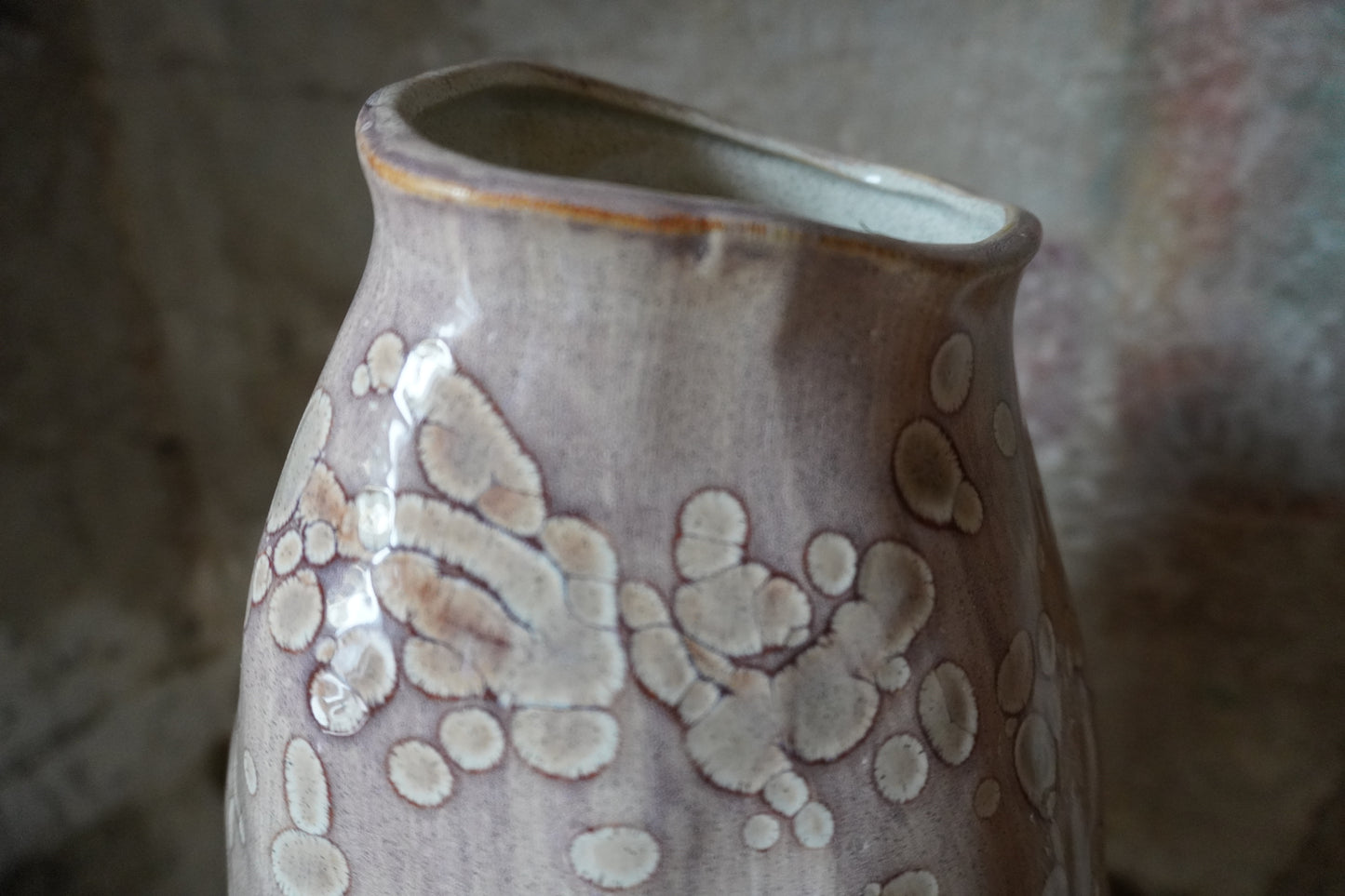 Vaas aardewerk - Roze, 20cm x 20cm x 31cm