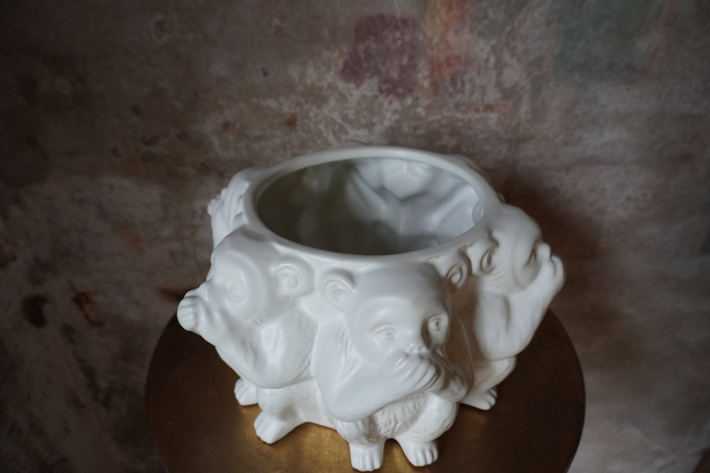 HD Collection vaas - Aapjes, 18.5cm x 32cm