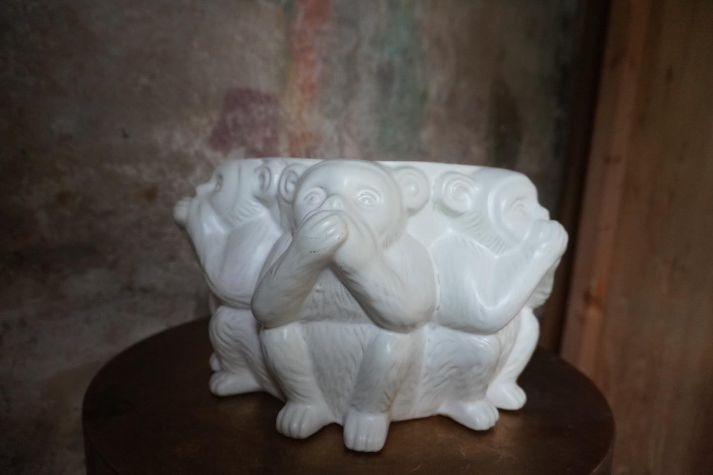 HD Collection vaas - Aapjes, 18.5cm x 32cm