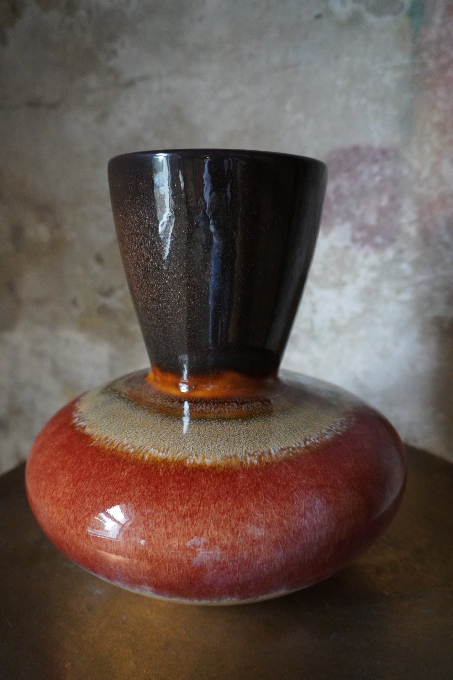 Aardewerk vaas - Terracotta/Bruin, 22cm x 22cm x 23cm