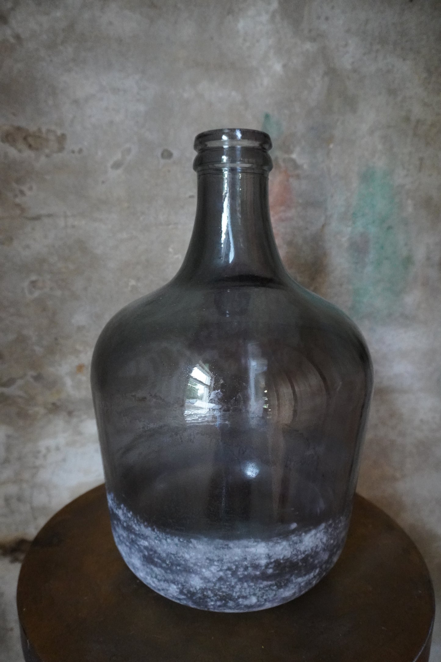 Kersten recycled glass - grijs/ bruin, 42cm , Made in Spain