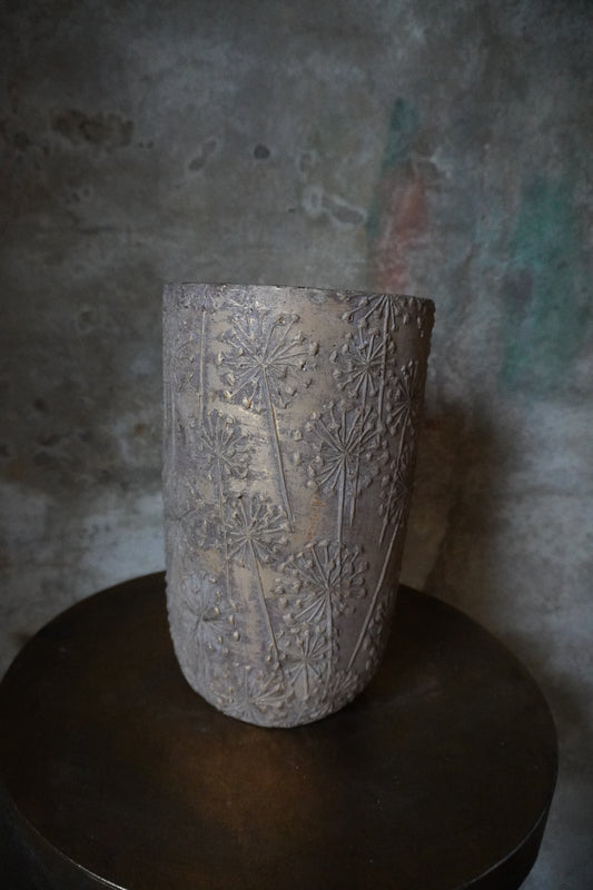 Kersten Aardewerk vaas/pot - Goud, 30cm x 17cm