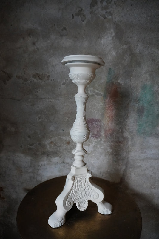 Metalen kandelaar - Crème, 50cm x 23cm