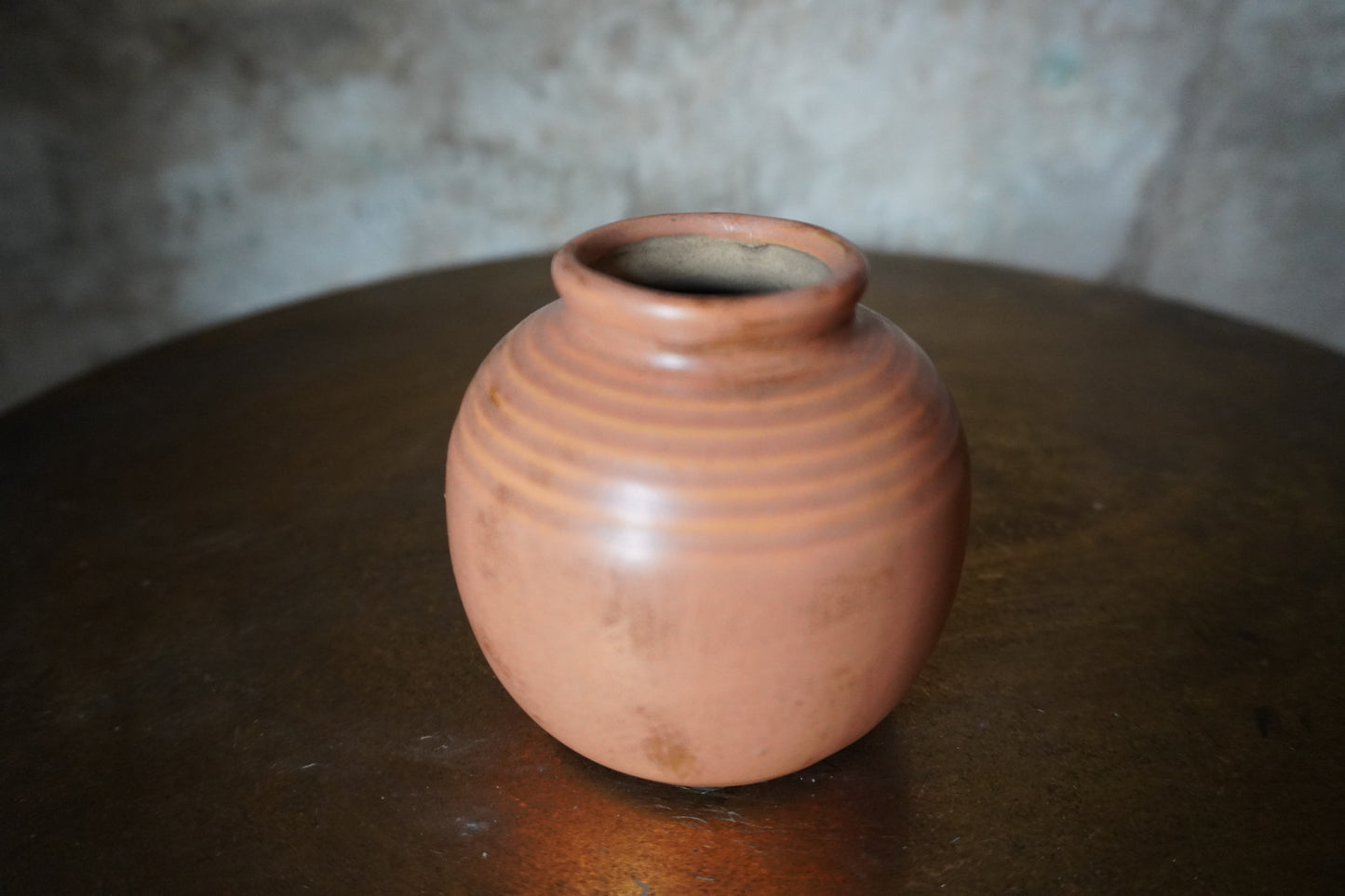 Aardewerk vaasje - 8cm