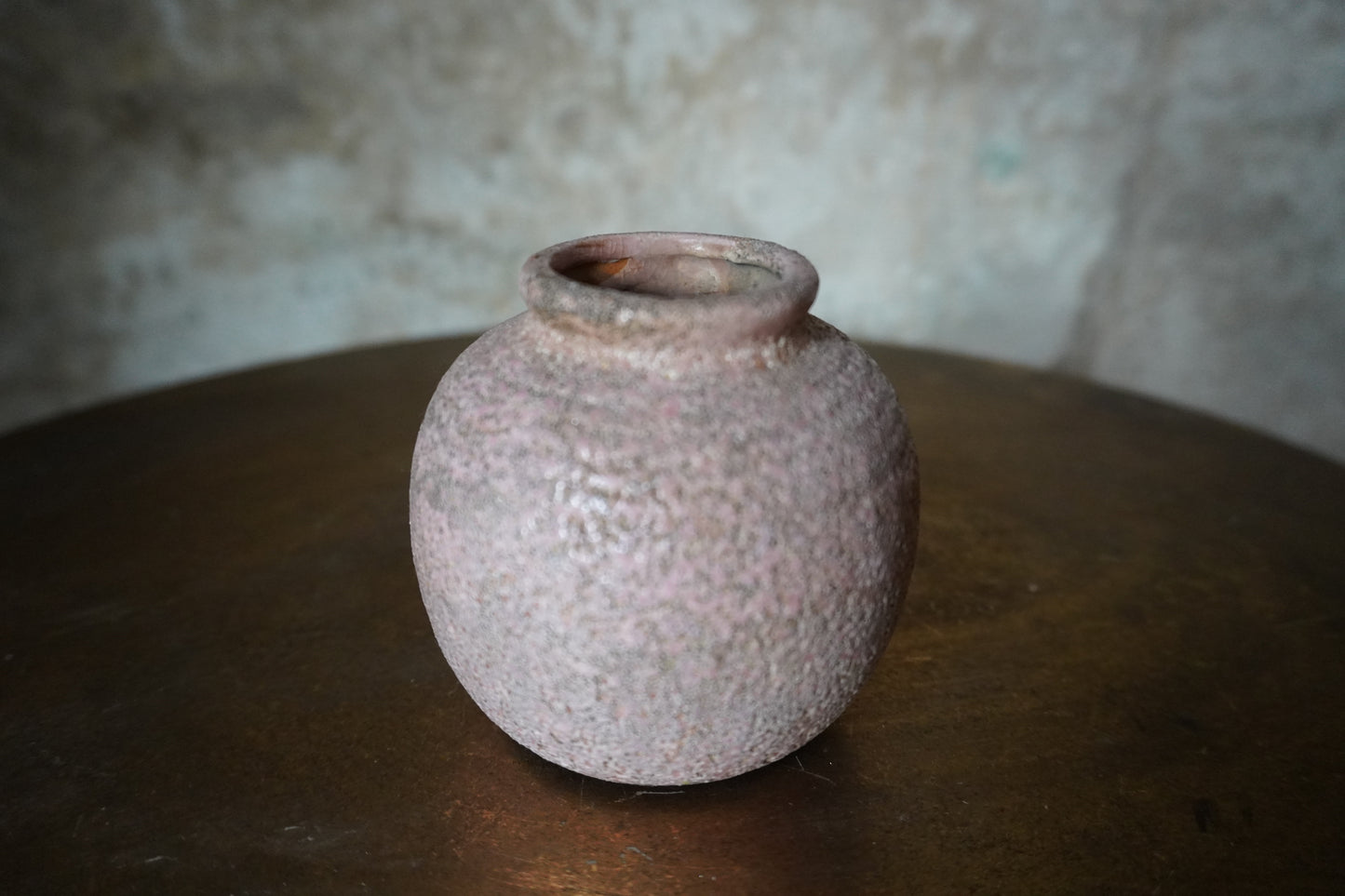 Aardewerk vaasje - 8cm