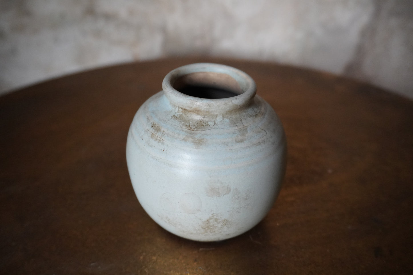 Aardewerk vaasje - 8cm