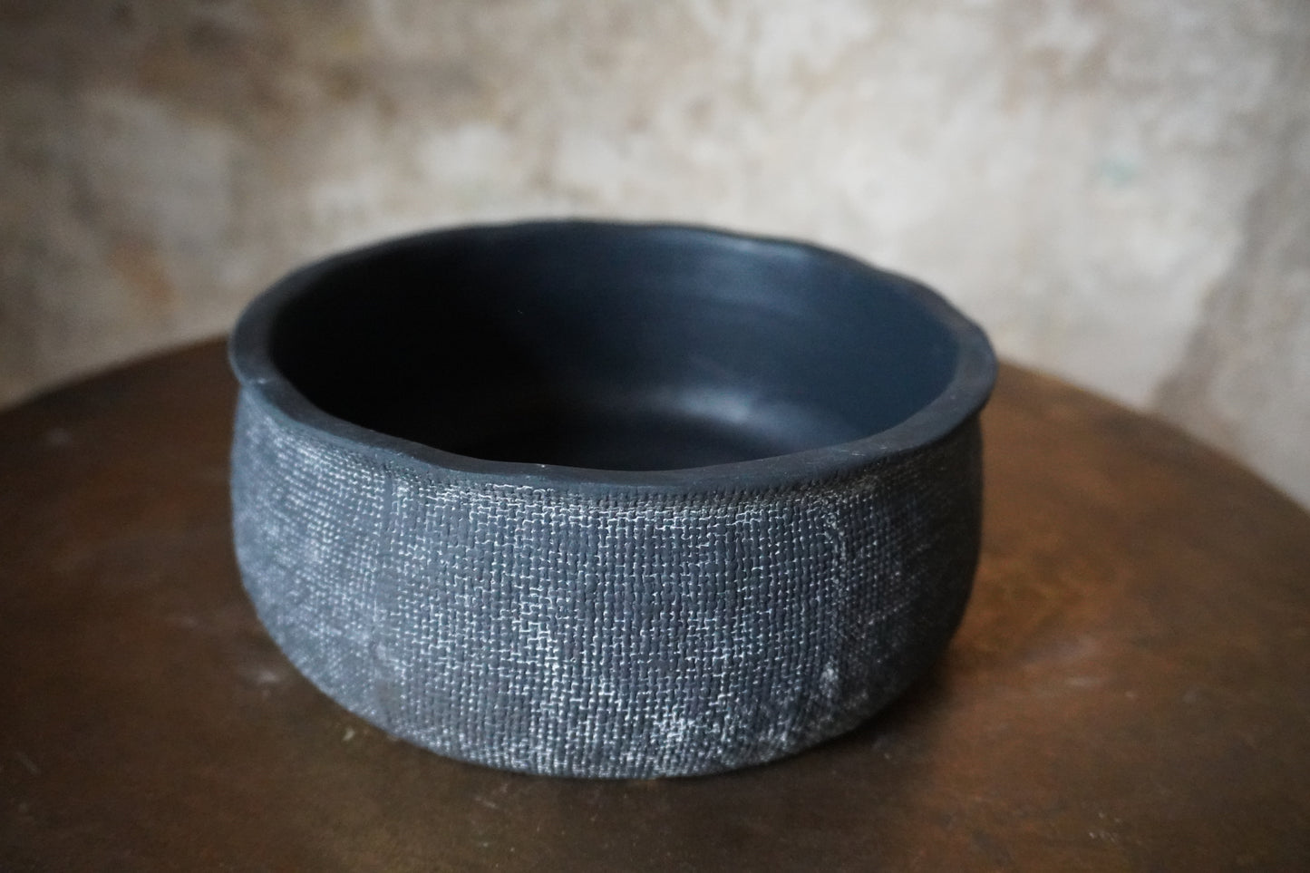 Aardewerk vaas/pot - Antraciet, 7cm & 11.5cm & 13cm