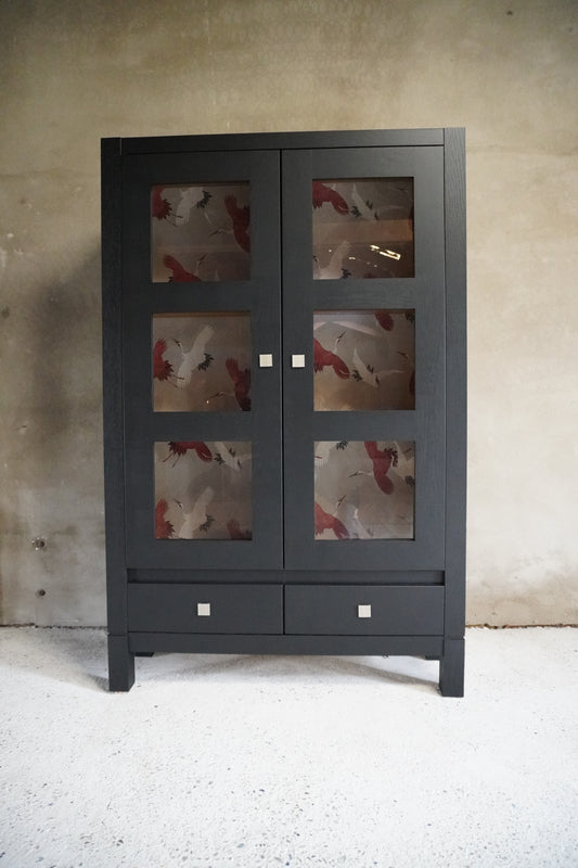 Vitrine kast Kraanvogels