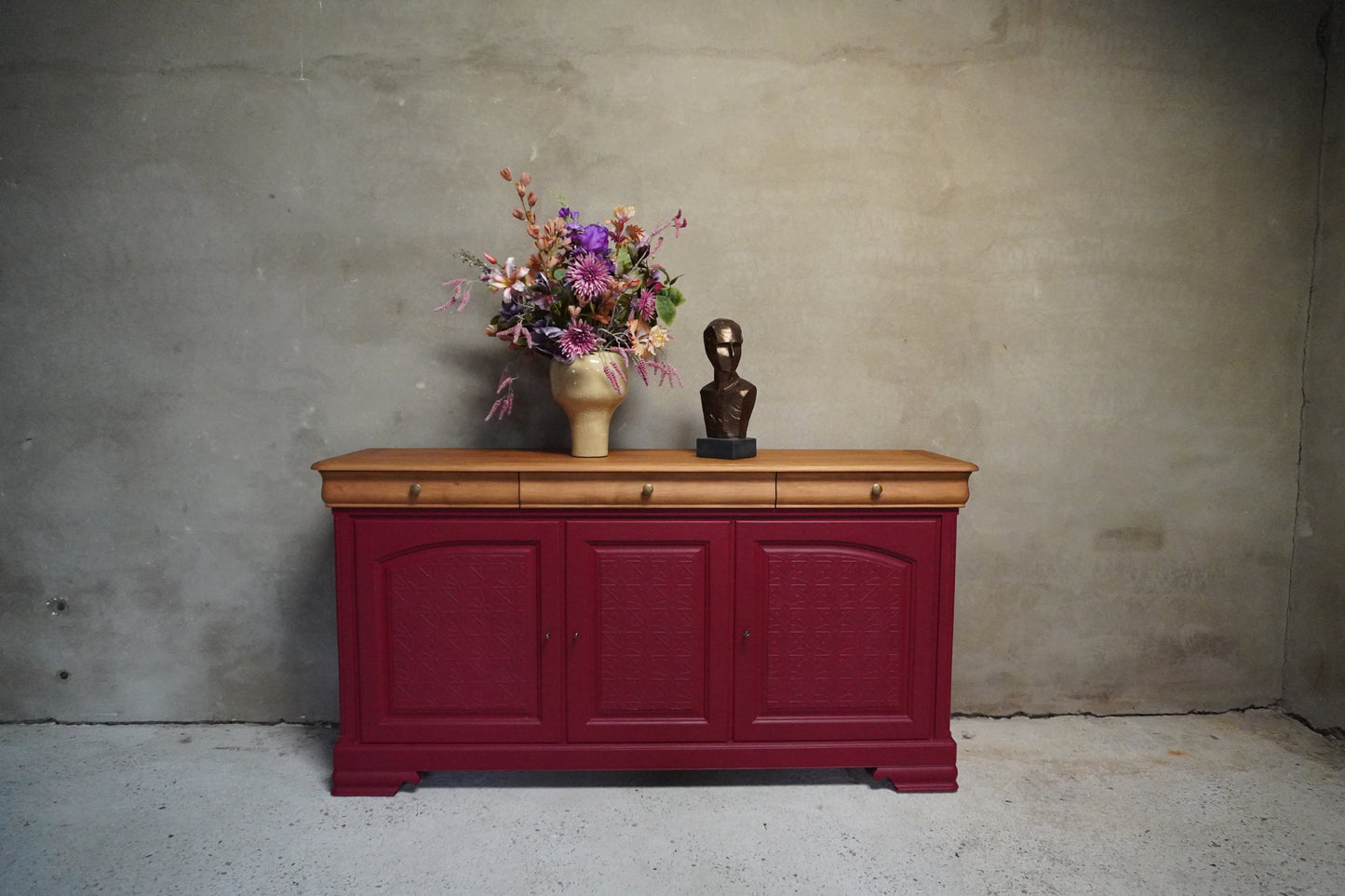 Dressoir Purple Red