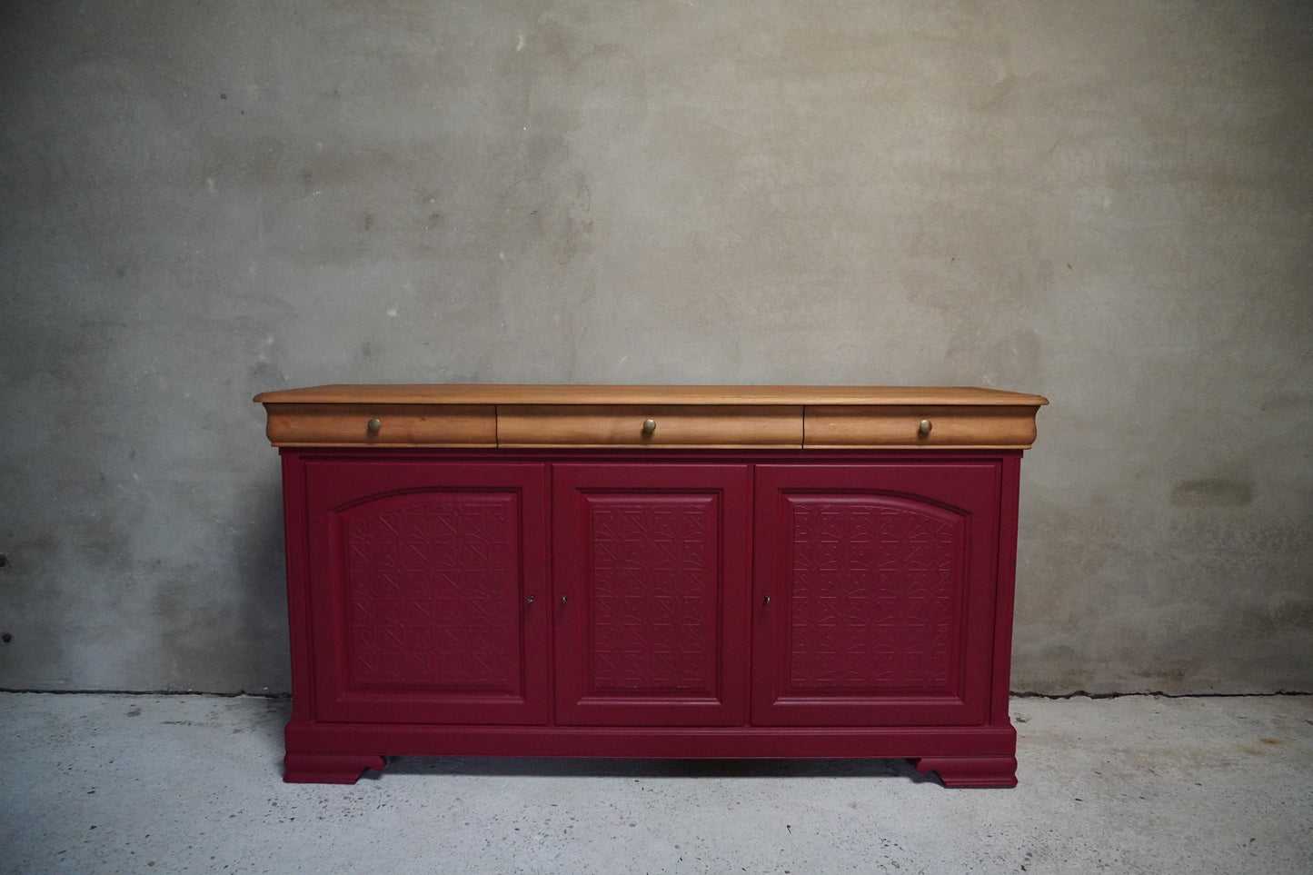 Dressoir Purple Red