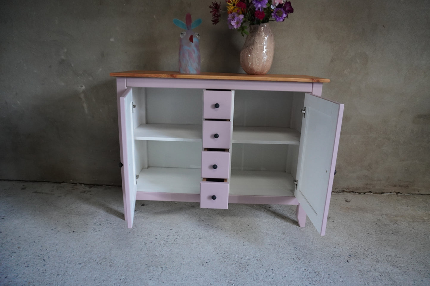 Papagaaien dressoir
