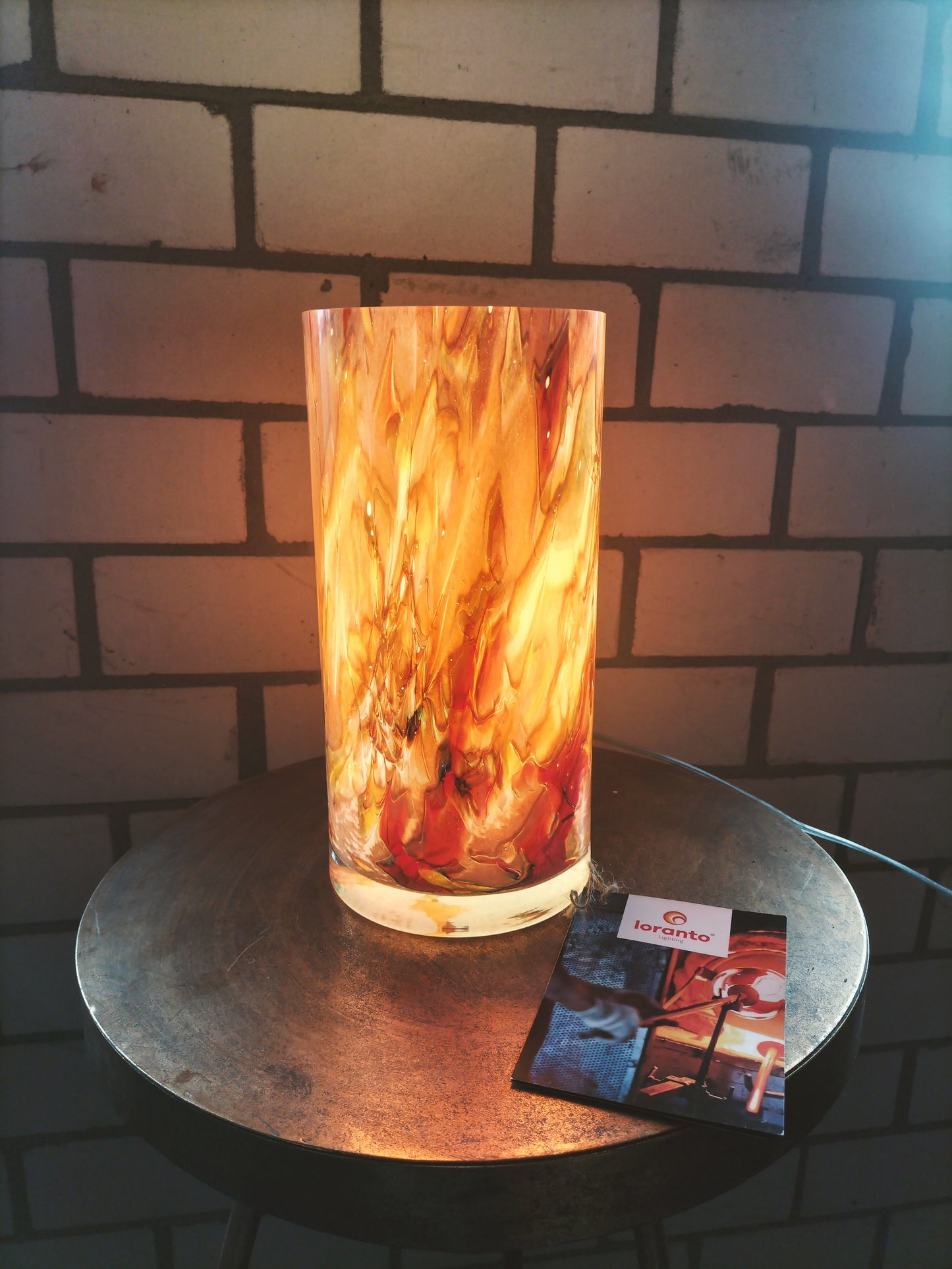 Linea Multicolor cylinder lamp