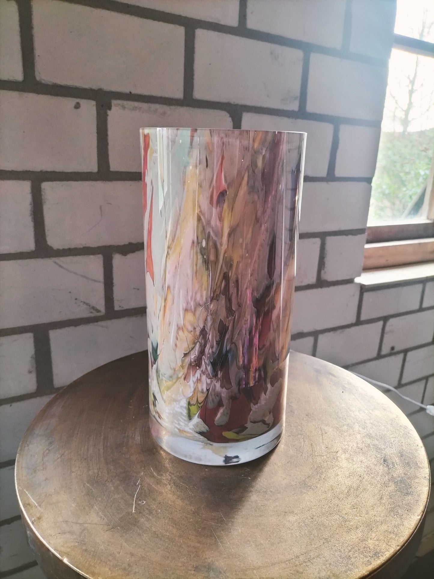 Linea Multicolor cylinder lamp